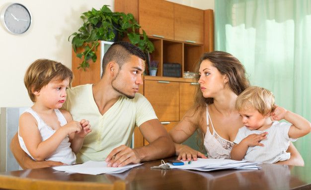 Separación sin dañar a los hijos